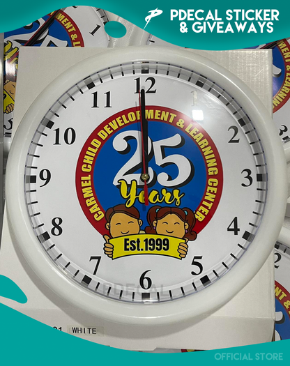 Clock 10"  - Full Color Personalized