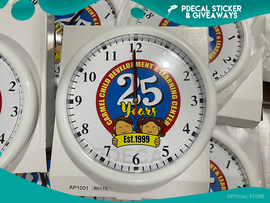 Clock 10" - Full Color Personalized (Bulk Order)