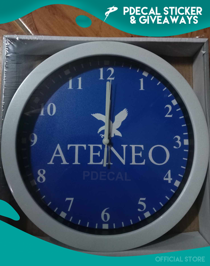 Clock 9" - Full Color Personalized - Promotional Giveaways